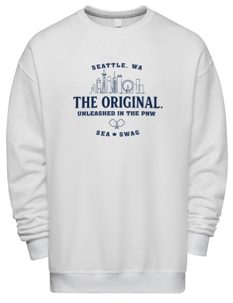 The Original Pickleball Premium Unisex Crewneck Sweatshirt | Swagsta