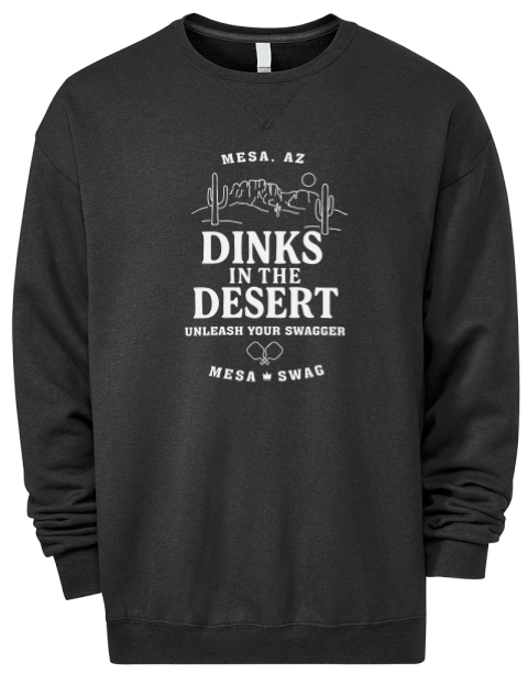 Mesa AZ Dinks Pickleball Premium Unisex Crewneck Sweatshirt | Swagsta