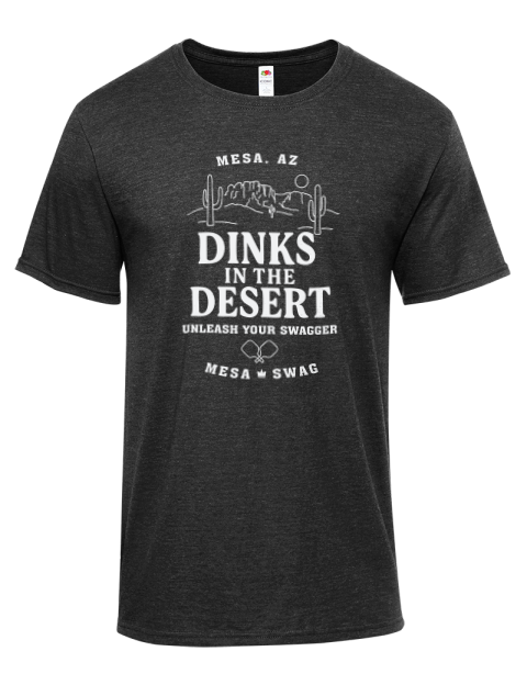 Mesa AZ Dinks Pickleball Iconic Men's T-Shirt | Swagsta