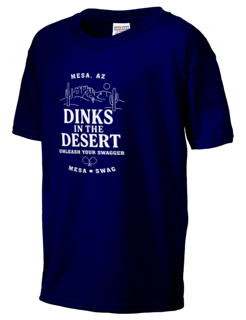 Mesa AZ Dinks Pickleball Youth T-Shirt | Swagsta