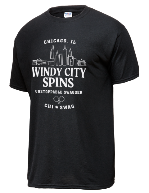 Chicago City Spins Pickleball Dri-Power Unisex T-Shirt | Swagsta