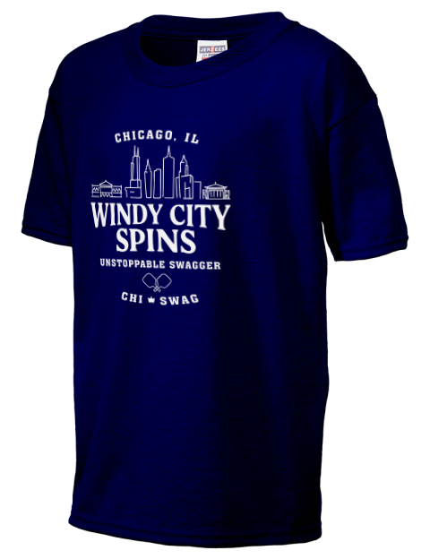 Chicago City Spins Pickleball Youth T-Shirt | Swagsta