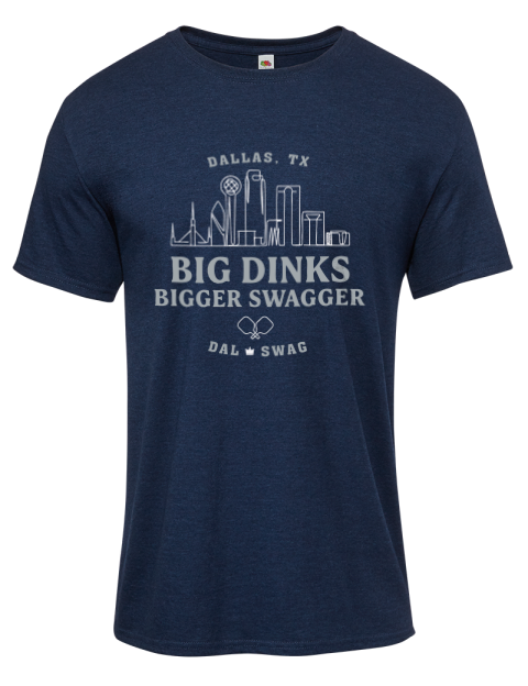 Big Dallas Dinks Pickleball Iconic Men's T-Shirt | Swagsta
