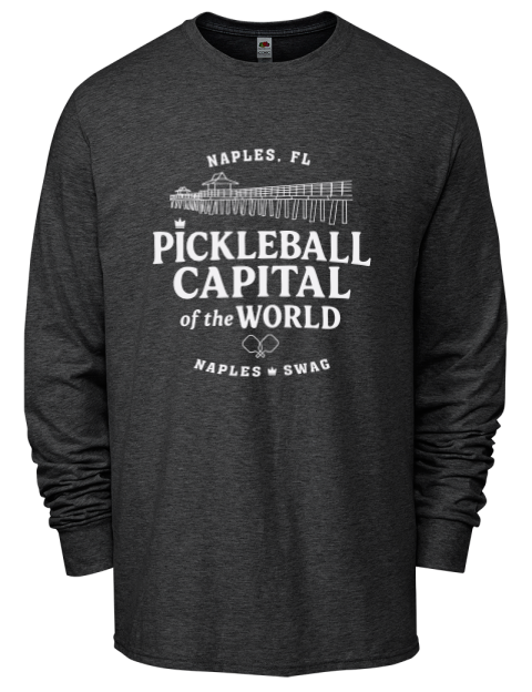 Naples FL Pickleball Men's Long-Sleeve T-Shirt | Swagsta