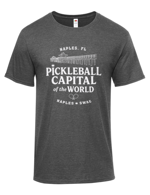 Naples FL Pickleball Iconic Men's T-Shirt | Swagsta