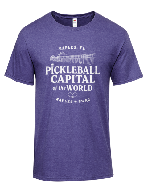 Naples FL Pickleball Iconic Men's T-Shirt | Swagsta