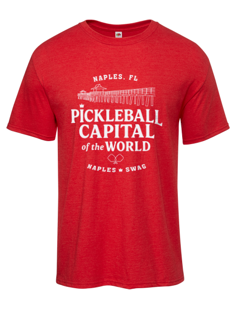 Naples FL Pickleball Iconic Men's T-Shirt | Swagsta