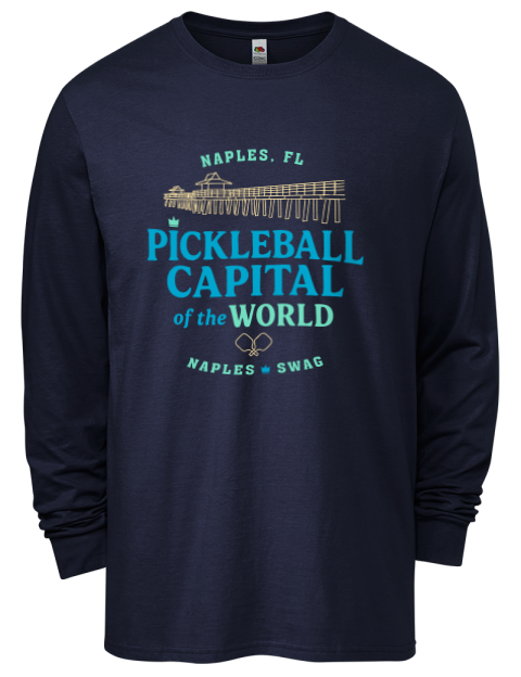 Naples Capital Pickleball Men's Long-Sleeve T-Shirt | Swagsta
