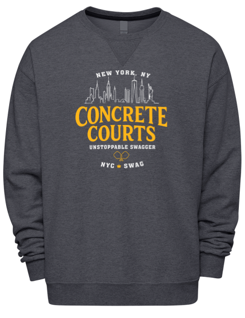 New York City Pickleball Premium Unisex Crewneck Sweatshirt | Swagsta