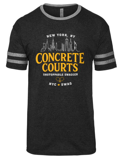 New York City Pickleball Men's Tri-Blend T-Shirt | Swagsta