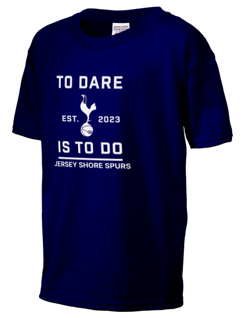 To Dare Is To Do Jersey Shore Spurs Youth T-Shirt | Swagsta