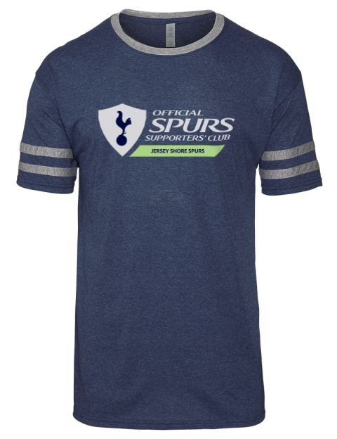 Official Edition Jersey Shore Spurs Men's Tri-Blend T-Shirt | Swagsta