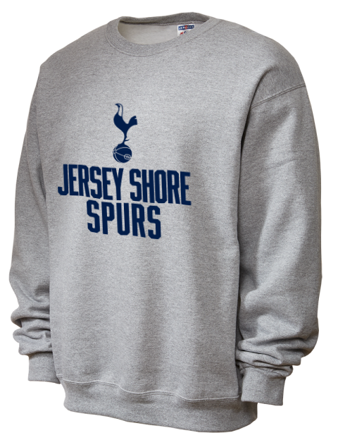Stacked Jersey Shore Spurs Unisex Crewneck Sweatshirt | Swagsta