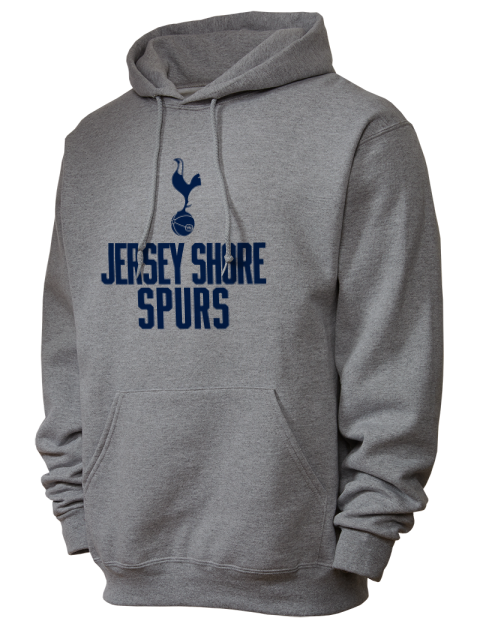 Stacked Jersey Shore Spurs Unisex Hooded Sweatshirt | Swagsta