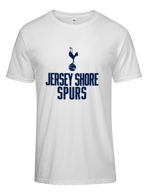 Stacked Jersey Shore Spurs Men's Premium T-Shirt | Swagsta