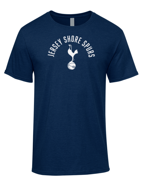 Arched Jersey Shore Spurs Premium Ring-Spun Cotton Unisex T-Shirt | Swagsta