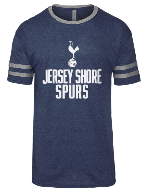 Full Stack Jersey Shore Spurs Men's Tri-Blend T-Shirt | Swagsta