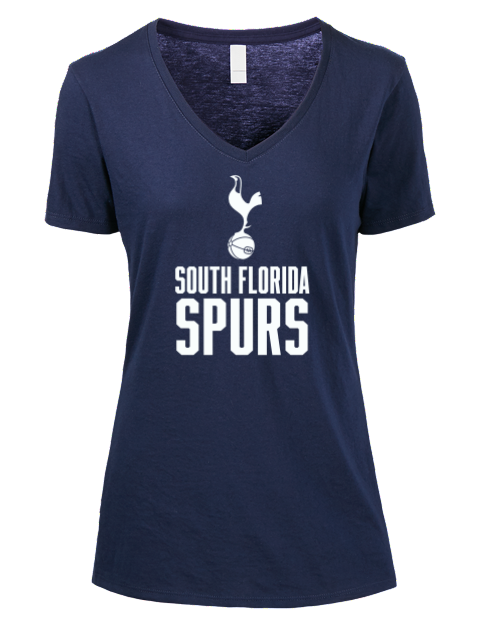 Full Stack South Florida Premium Ladies V-Neck T-Shirt | Swagsta