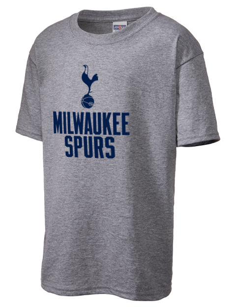 Stacked Milwaukee Spurs Youth T-Shirt | Swagsta