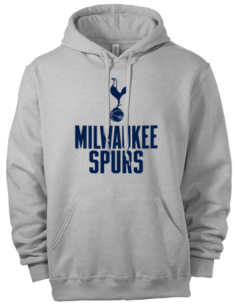 Stacked Milwaukee Spurs Eco Premium Unisex Hooded Sweatshirt | Swagsta