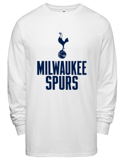Stacked Milwaukee Spurs Men's Long-Sleeve T-Shirt | Swagsta