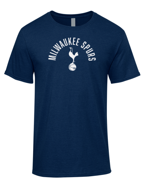 Arched Milwaukee Spurs Premium Ring-Spun Cotton Unisex T-Shirt | Swagsta