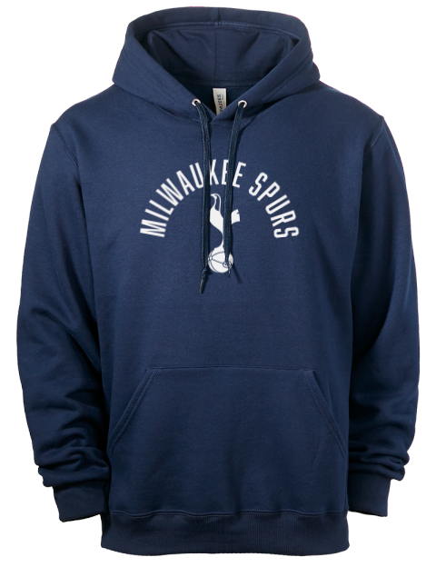 Arched Milwaukee Spurs Eco Premium Unisex Hooded Sweatshirt | Swagsta