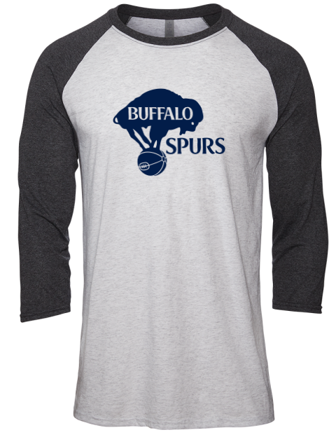 Local Club Buffalo Spurs Unisex Premium Three-Quarter Raglan T-Shirt | Swagsta