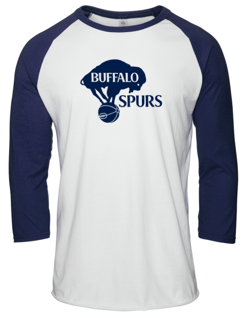 Local Club Buffalo Spurs Unisex Premium Three-Quarter Raglan T-Shirt | Swagsta