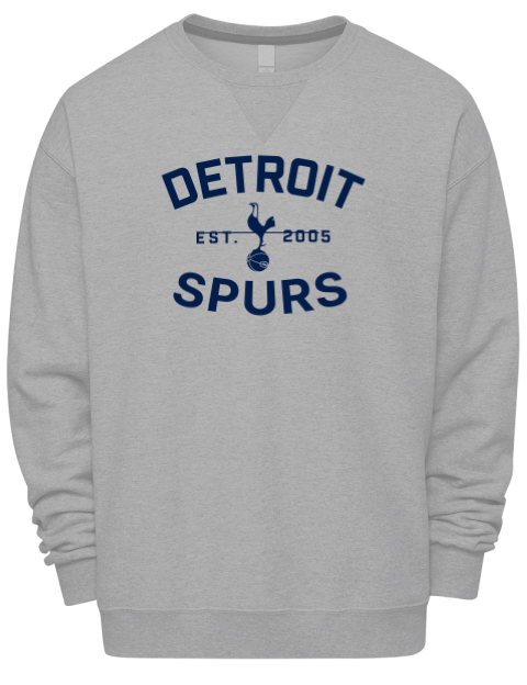 Fan Wear Detroit Spurs Premium Unisex Crewneck Sweatshirt | Swagsta