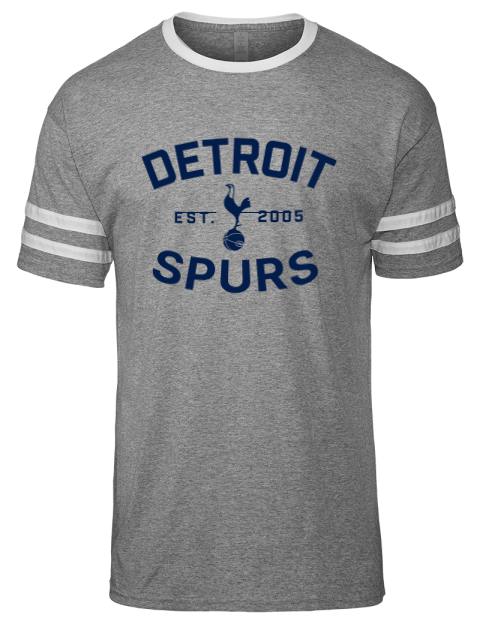 Fan Wear Detroit Spurs Men's Tri-Blend T-Shirt | Swagsta