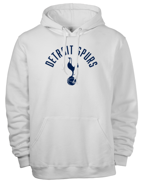 Classic Detroit Spurs Eco Premium Unisex Hooded Sweatshirt | Swagsta