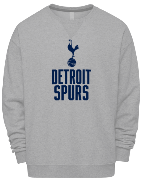 Stacked Detroit Spurs Premium Unisex Crewneck Sweatshirt | Swagsta