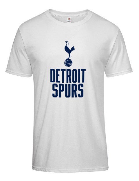 Stacked Detroit Spurs Men's Premium T-Shirt | Swagsta