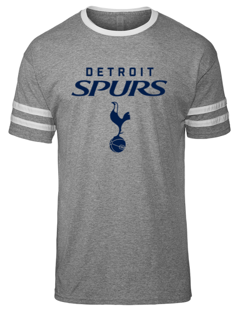 Classic Edition Detroit Spurs Men's Tri-Blend T-Shirt | Swagsta
