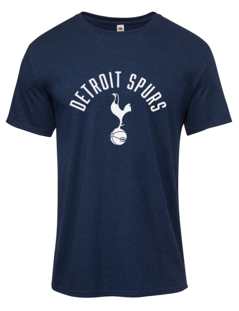 Arched Detroit Spurs Iconic Men's T-Shirt | Swagsta