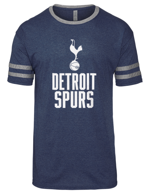 Full Stack Detroit Spurs Men's Tri-Blend T-Shirt | Swagsta