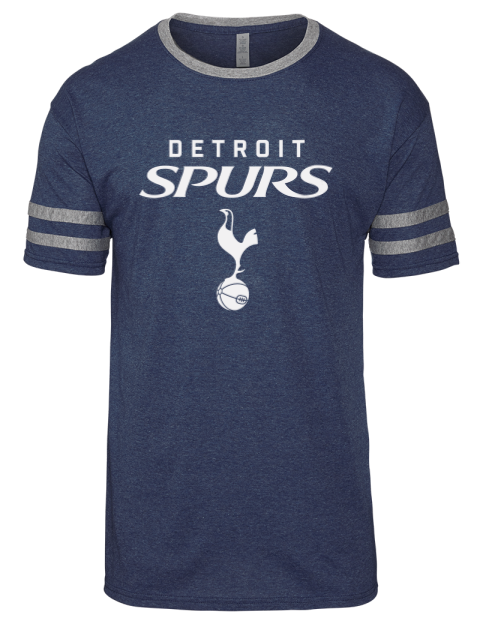 Special Edition Detroit Spurs Men's Tri-Blend T-Shirt | Swagsta