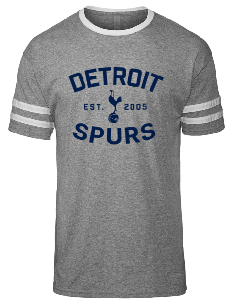 Fan Wear Detroit Spurs Men's Tri-Blend T-Shirt | Swagsta