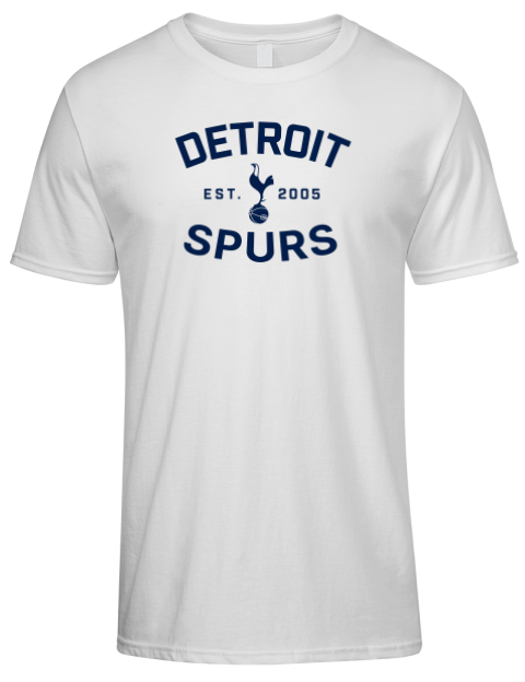 Fan Wear Detroit Spurs Premium Ring-Spun Cotton Unisex T-Shirt | Swagsta