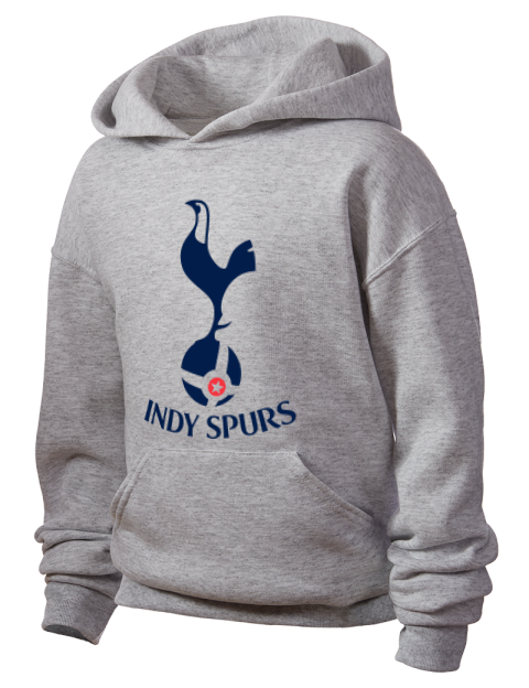 Club Design Indy Spurs Youth Hooded Sweatshirt | Swagsta