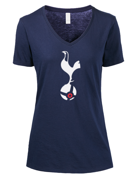 Custom Indy Spurs Premium Ladies V-Neck T-Shirt | Swagsta