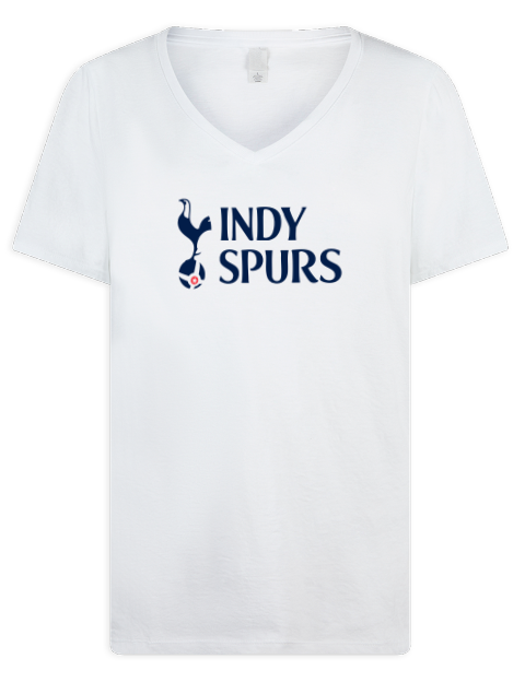 Chapter Design Indy Spurs Premium Ladies V-Neck T-Shirt | Swagsta