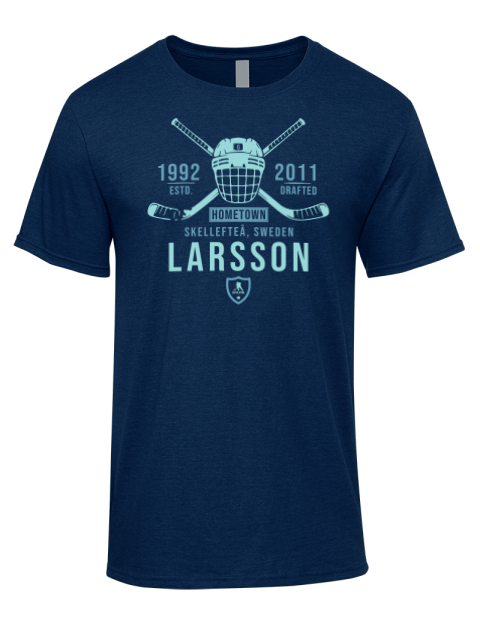 Heritage Adam Larsson Premium Ring-Spun Cotton Unisex T-Shirt | Swagsta