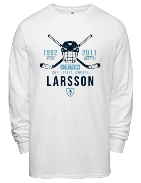 Classic Heritage Adam Larsson Men's Long-Sleeve T-Shirt | Swagsta