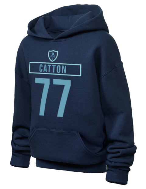 Away Jersey Berkly Catton Youth Hooded Sweatshirt | Swagsta