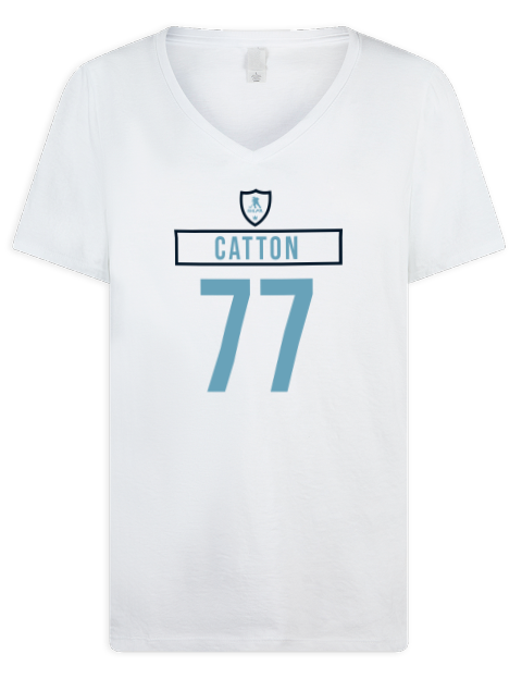 Home Jersey Berkly Catton Premium Ladies V-Neck T-Shirt | Swagsta