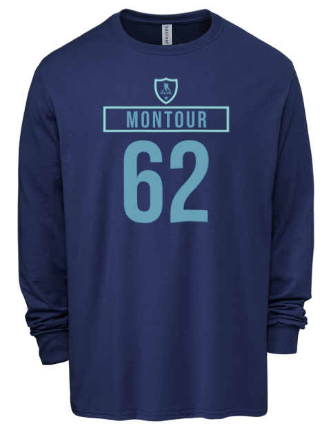 Away Jersey Brandon Montour Men's Premium Blend Long Sleeve-T-Shirt | Swagsta