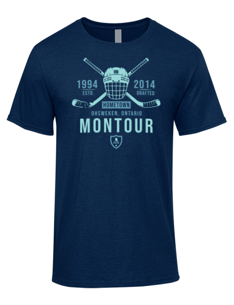 Heritage Brandon Montour Premium Ring-Spun Cotton Unisex T-Shirt | Swagsta