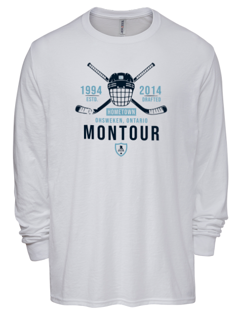 Classic Heritage Brandon Montour Men's Premium Blend Long Sleeve-T-Shirt | Swagsta